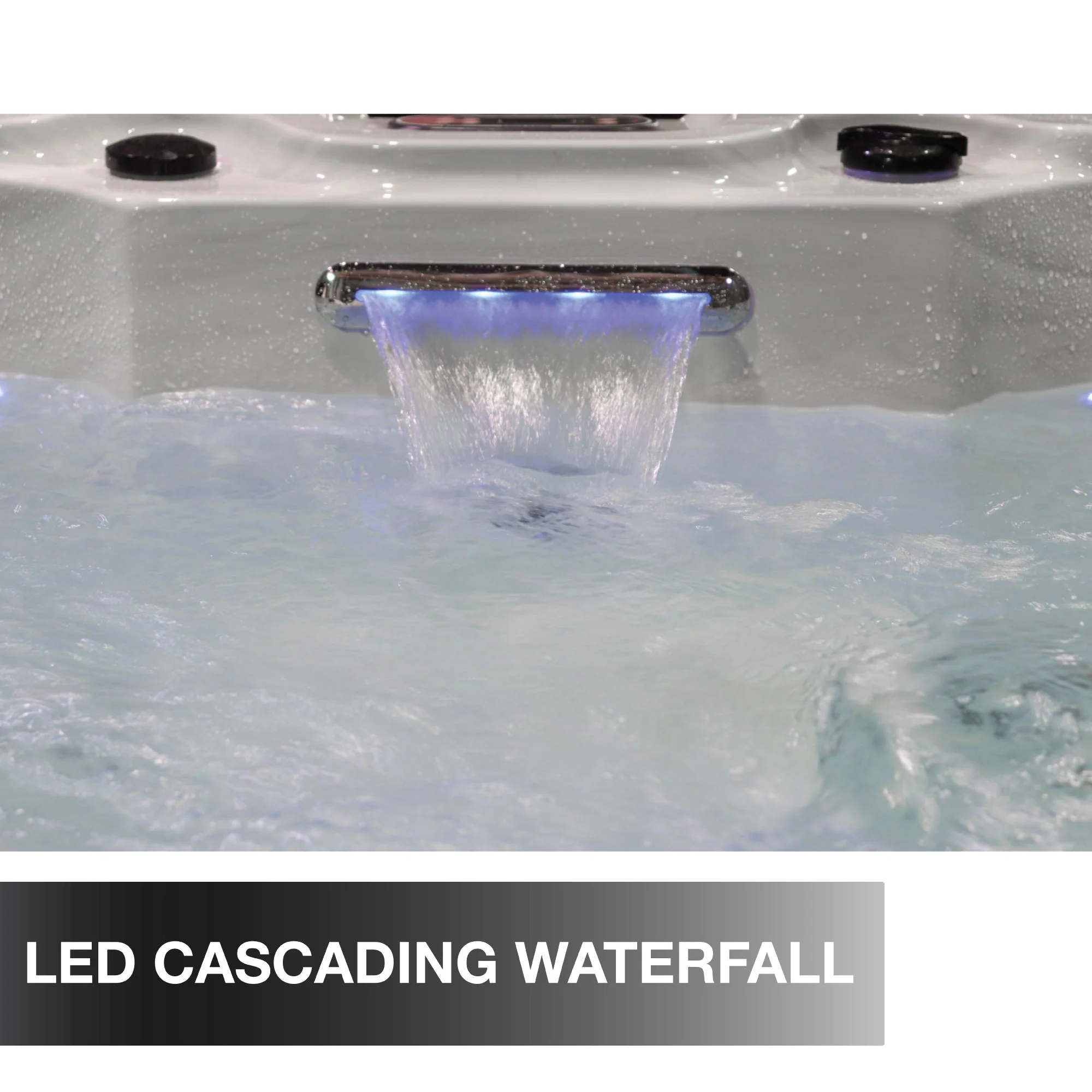 Huron LED cascading waterfall