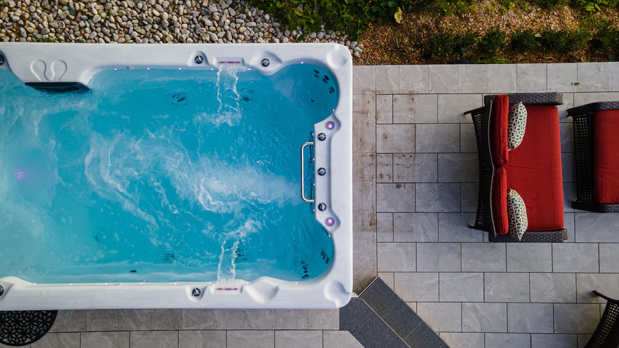 Great Lake Spa St-Lawrence 13ft swim spa view 15